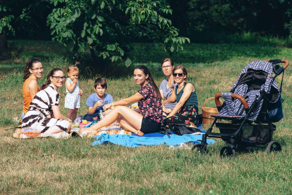 piknik v Zamockom parku